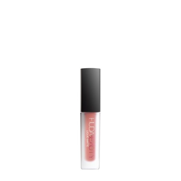 HUDA BEAUTY-Liquid Matte Ultra-Comfort Transfer-Proof Lipstick Mini Réf Bombshell