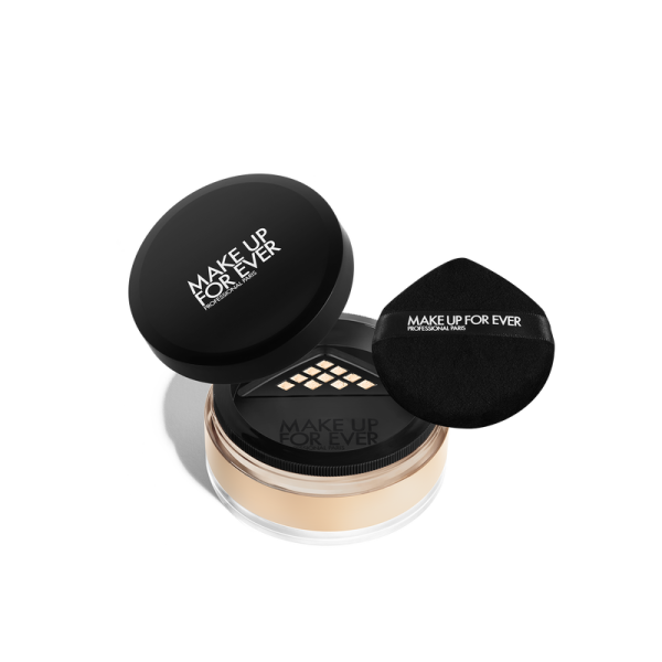 Makeup forever HD SKIN SETTING POWDER Poudre Libre Fixatrice Indétectable et Matifiante Light beige 1.2