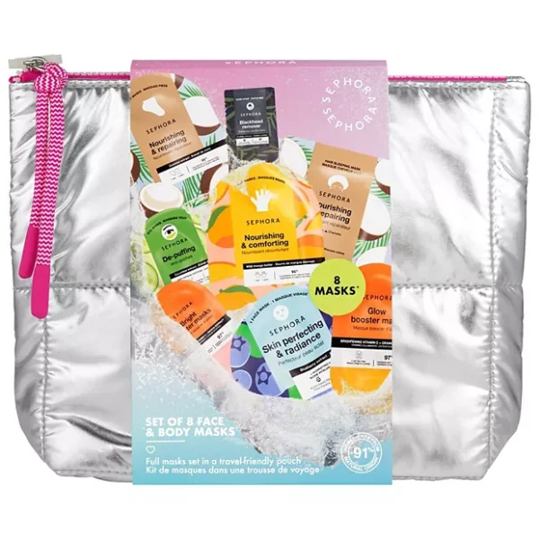 Sephora- Set Of 8 Face And Body Masks