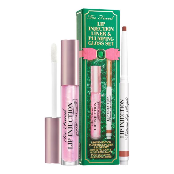 Too faced Lip Injection Liner & Plumping Gloss - Coffret maquillage