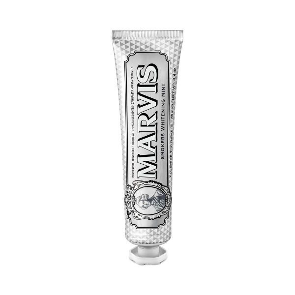 Marvis Smokers Whitening Mint dentifrice blanchissant pour les fumeurs 85ml