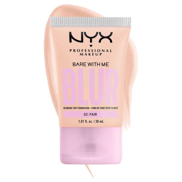 Nyx Fond de teint effet flouté BARE WITH ME BLUR 02 Fair