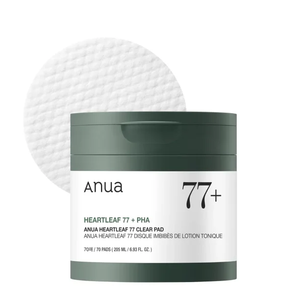 Anua Heartleaf 77+ Pha Clear Pads