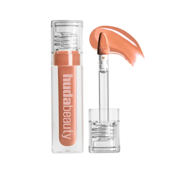 Huda beauty FAUX FILLER Extra Shine Lip Gloss Honey