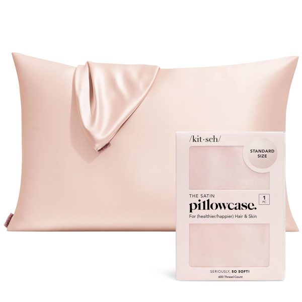 Kitsch Satin Pillowcase with Zipper for Hair & Skin
