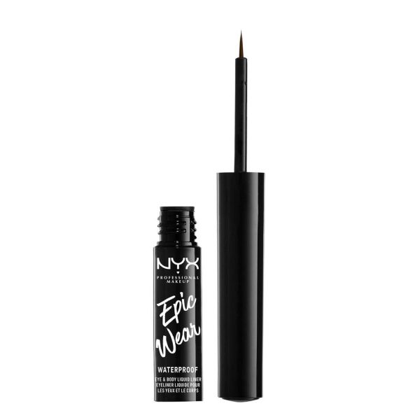 Nyx Eyeliner liquide Epic Wear marron