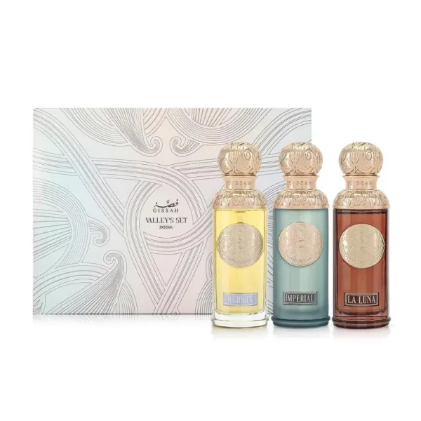 Gissah Parfum Valley´s Set  3*50ML