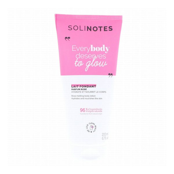 Solinotes Lait corps fondant Rose - 200ml