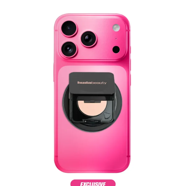 Huda Beauty Easy Bake Poudre compact Phone grip