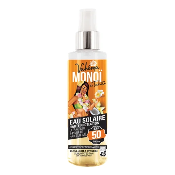 Vahéma Monoï de Tahiti Eau Solaire SPF50 140ml
