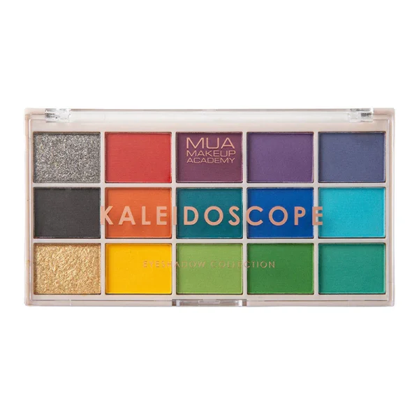 MUA 15 Shade Eyeshadow Palette–Kaleidoscope