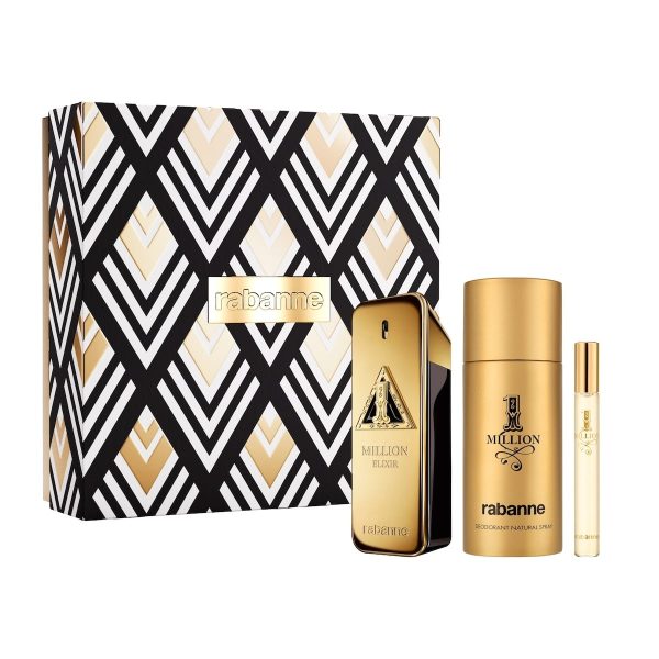 Rabanne 1 Million Elixir Parfum Intense 3-Piece gift Set pour hommes