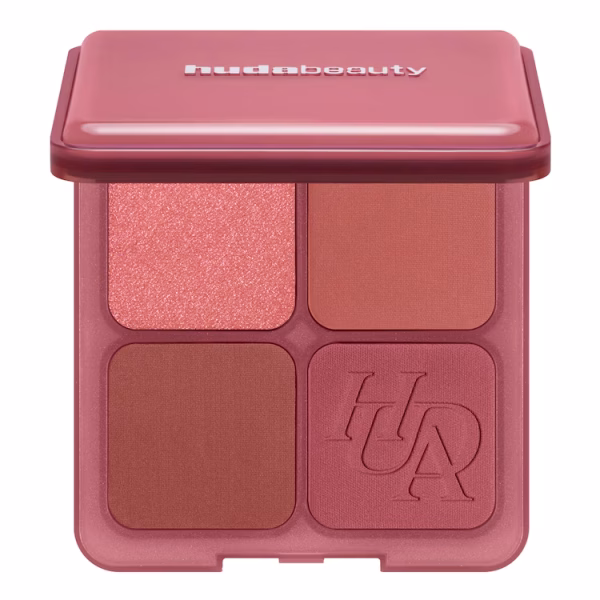 Blush Filter Blurring Blushlighters Palette-Palette Blush et Highlighter Strawberry latte