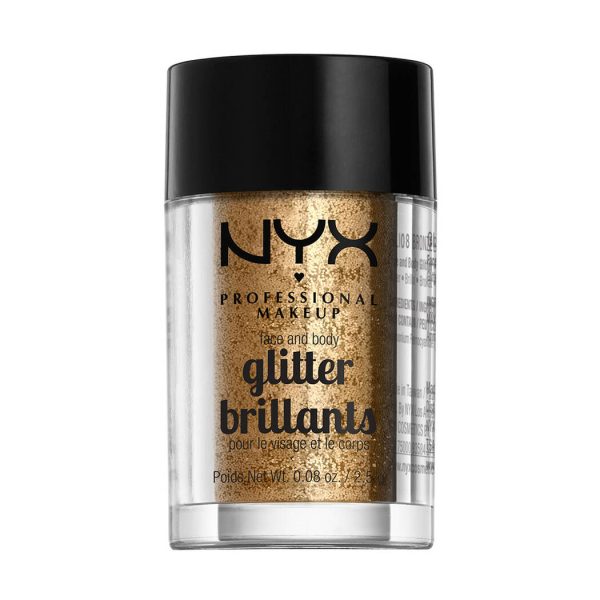 Nyx Glitter-Paillettes visage et corps 08 Bronze
