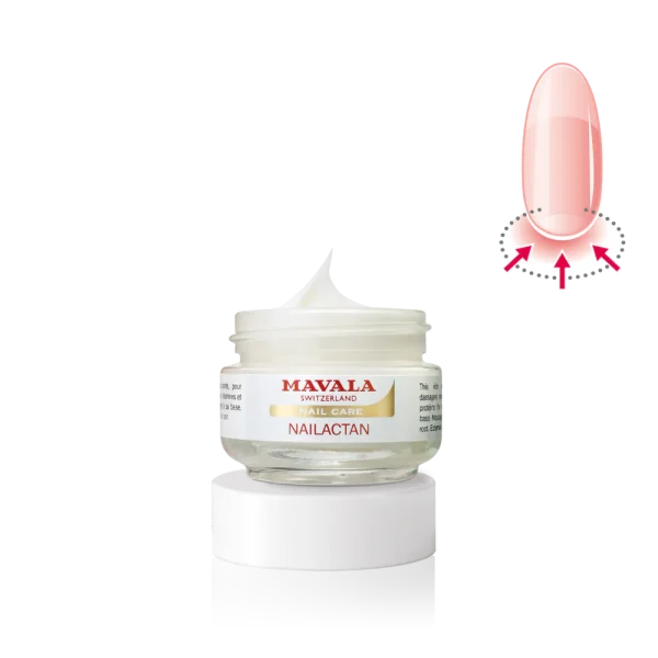 Mavala Nailactan Crème nourrissante pour ongles abîmés pot 15 ml