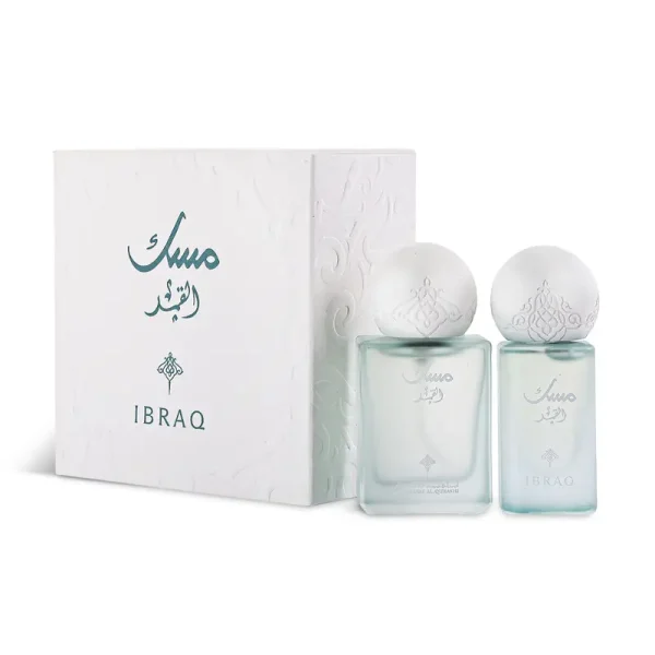 Ibraq Al qamar mini set perfum oil 6 ml et eau de parfum 10 ml