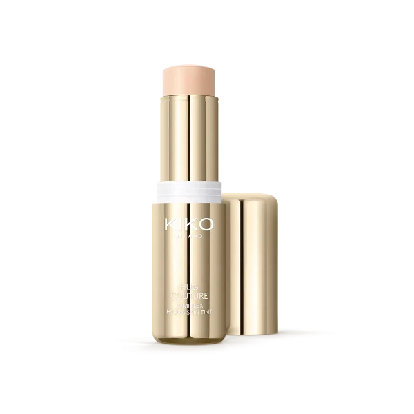 Kiko hug couture lumi flex hydra skin tint Skin tint hydratante en stick 02 Sand