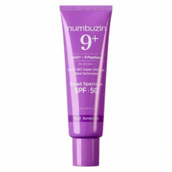 Numbuzin No.9 NAD Peptides Dewy Sun Essence SPF50+ PA++++ 50 ml