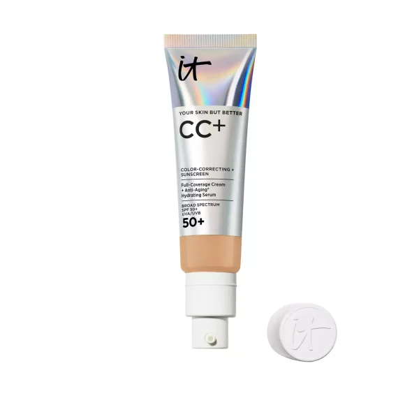 It Cosmetics CC+ Cream Full-Coverage Foundation with SPF 50+ Neutral Tan 32 ml