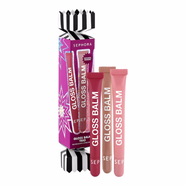 Sephora Gloss Balm Trio Coffret de baumes à lèvres teintés