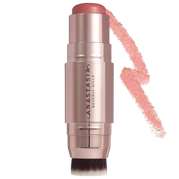 Anastasia Beverly Hills Cream Stick Blush with Brush Applicator Soft Rose