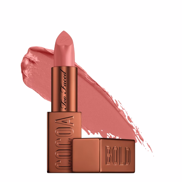 Too Faced cocoa Bold Em power cream lipstick Milkshake