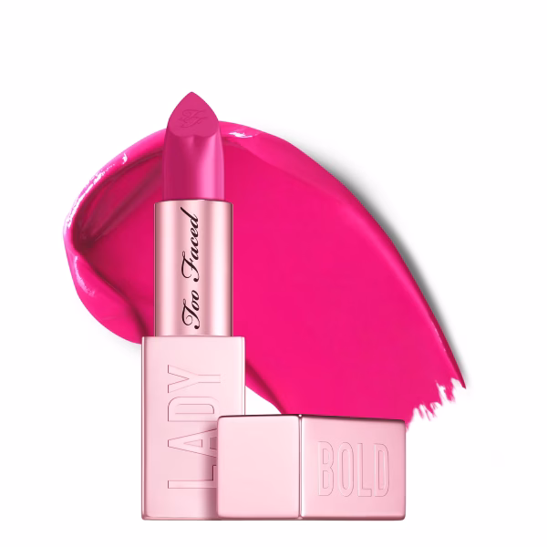 Too Faced Lady Bold Em power cream lipstick Power Move