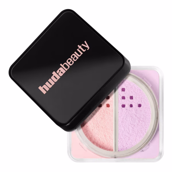 HUDA BEAUTY-Easy Bake Loose Baking & Setting Powder-Poudre libre Duo Cherry Lilac