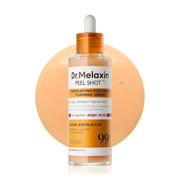 Dr. Melaxin Peel Shot Exfoliating Kojic Acid Turmeric Serum 80 ml